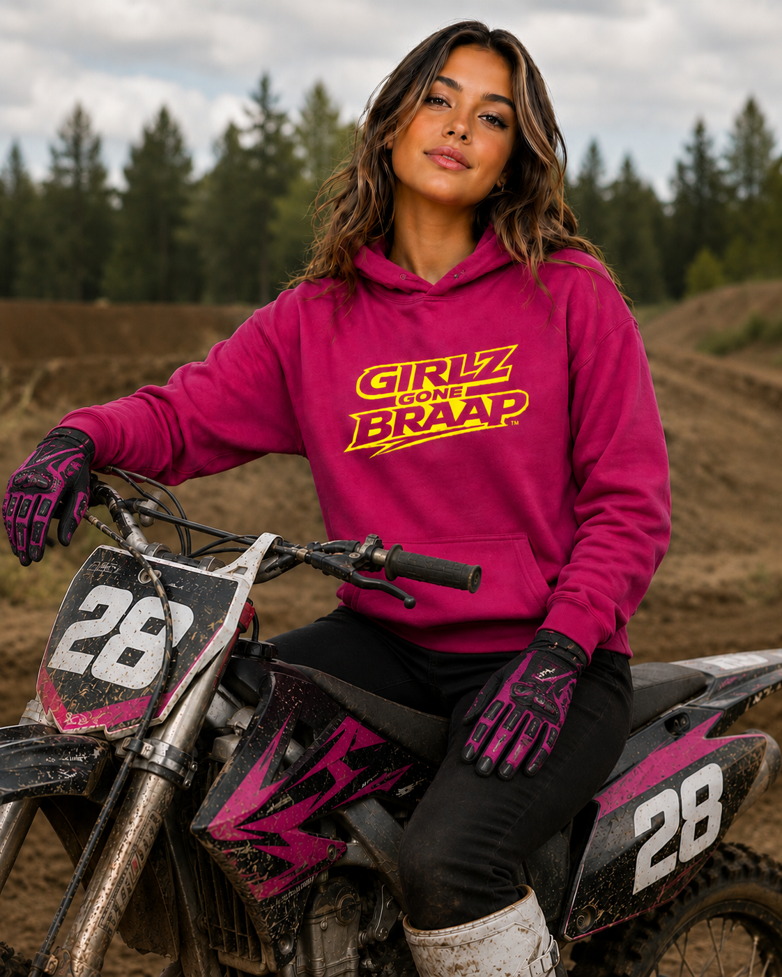 Braap Mode Hoodie