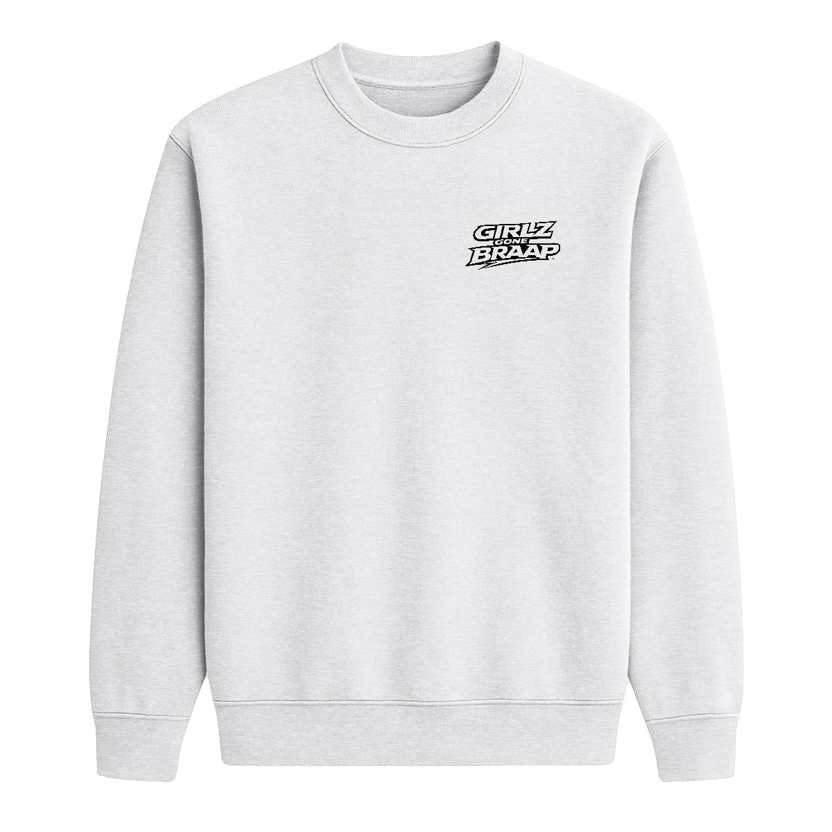 2-wheel drive crewneck - black Logo