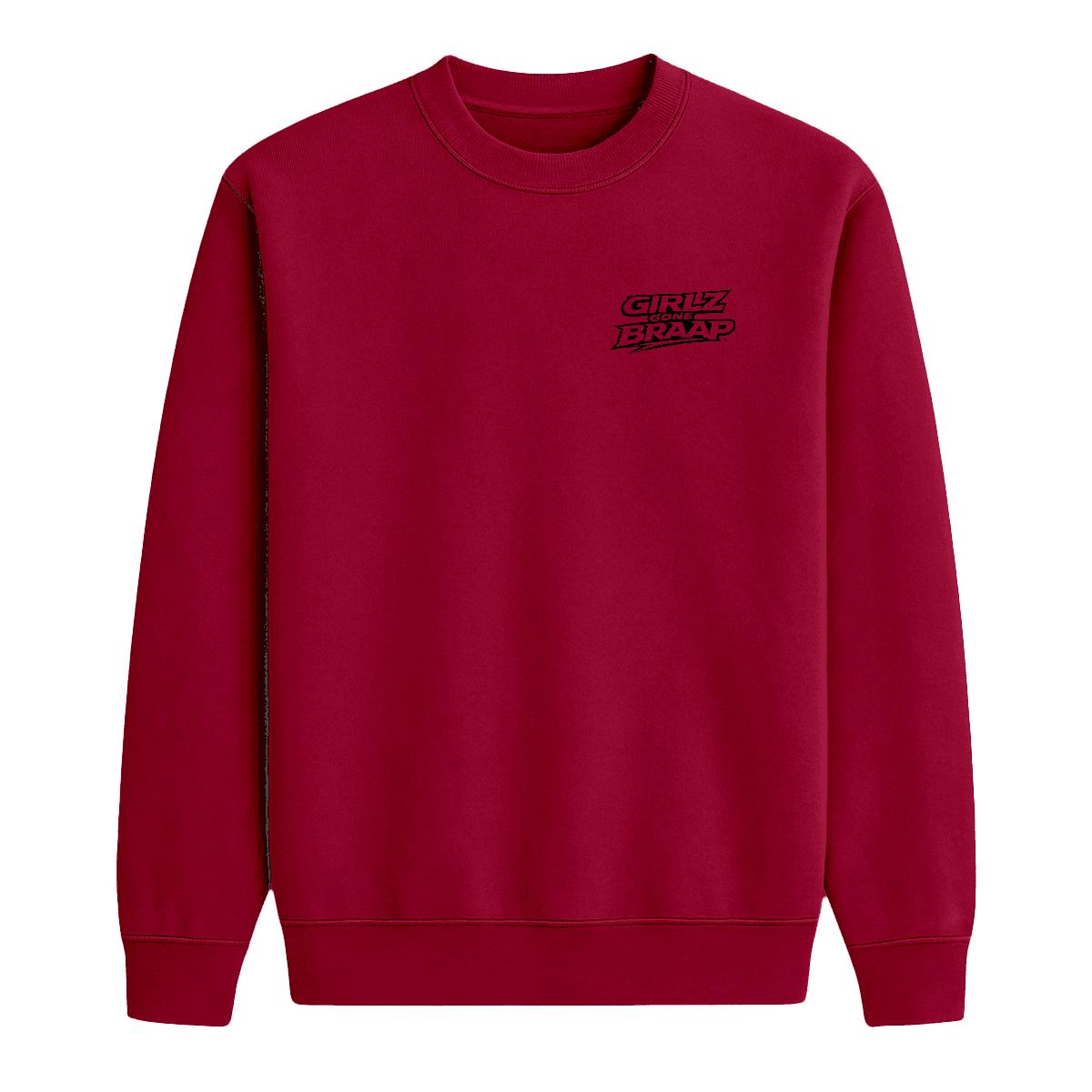 2-wheel drive crewneck - black Logo