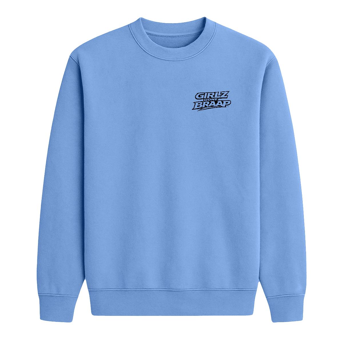 2-wheel drive crewneck - black Logo