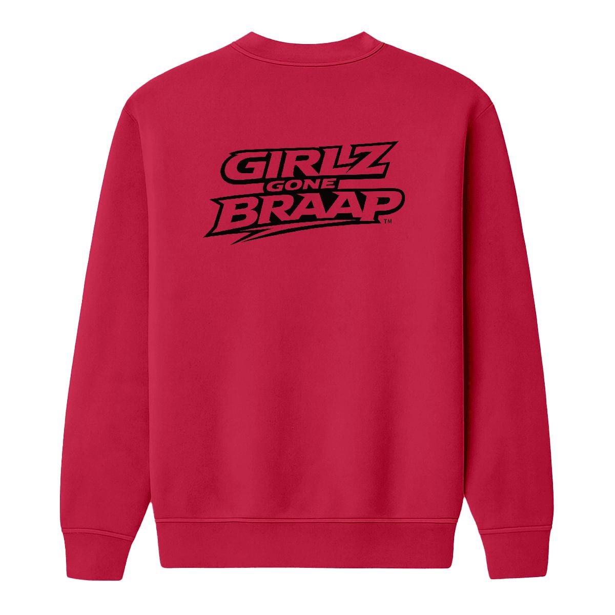 2-wheel drive crewneck - black Logo