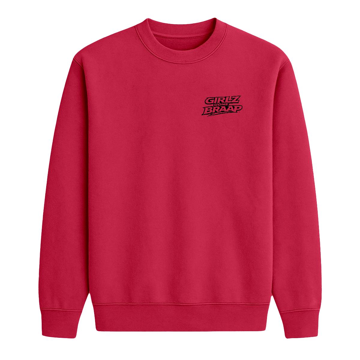 2-wheel drive crewneck - black Logo