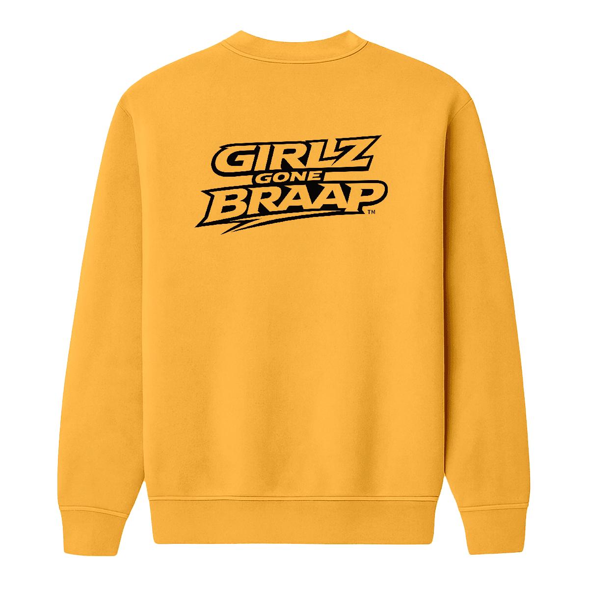 2-wheel drive crewneck - black Logo