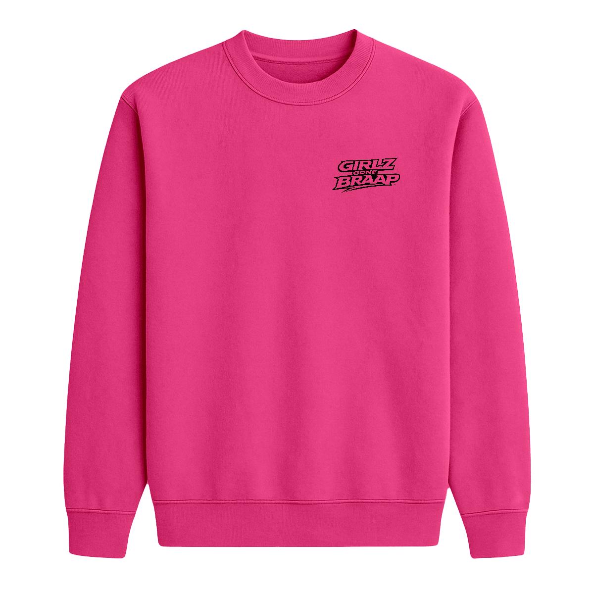2-wheel drive crewneck - black Logo