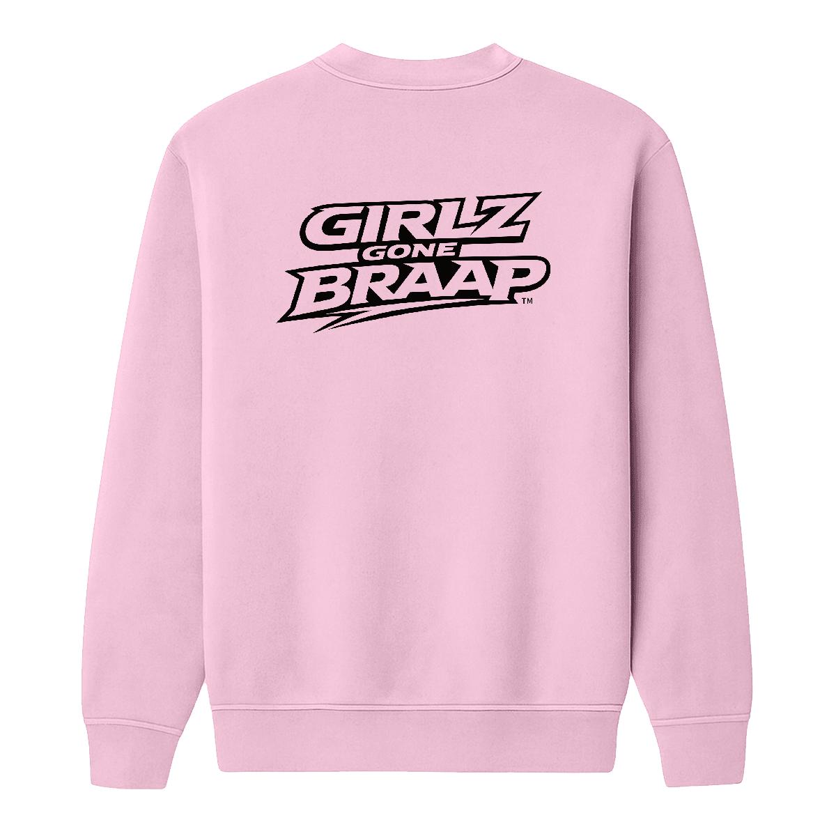 2-wheel drive crewneck - black Logo