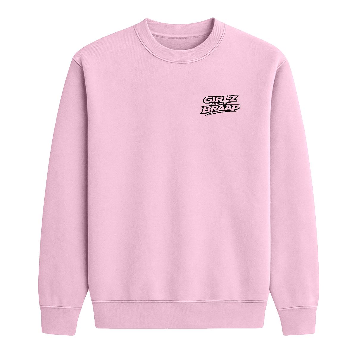 2-wheel drive crewneck - black Logo