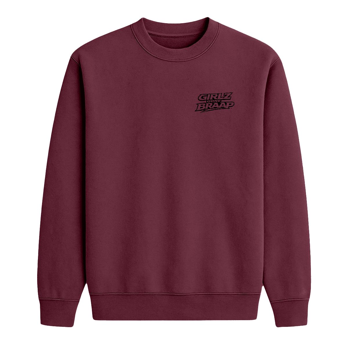 2-wheel drive crewneck - black Logo