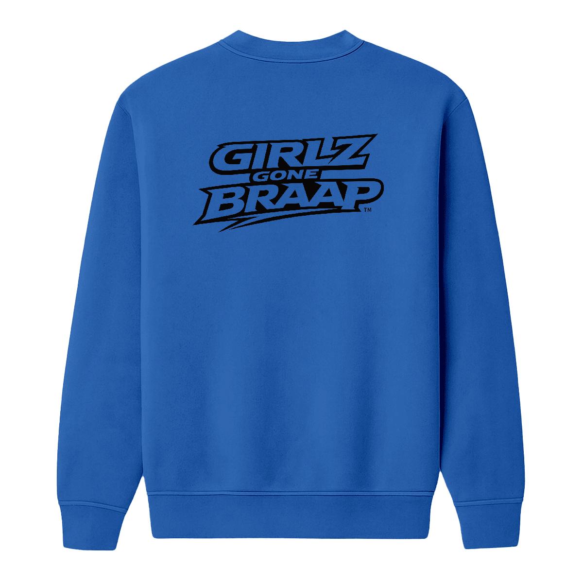 2-wheel drive crewneck - black Logo