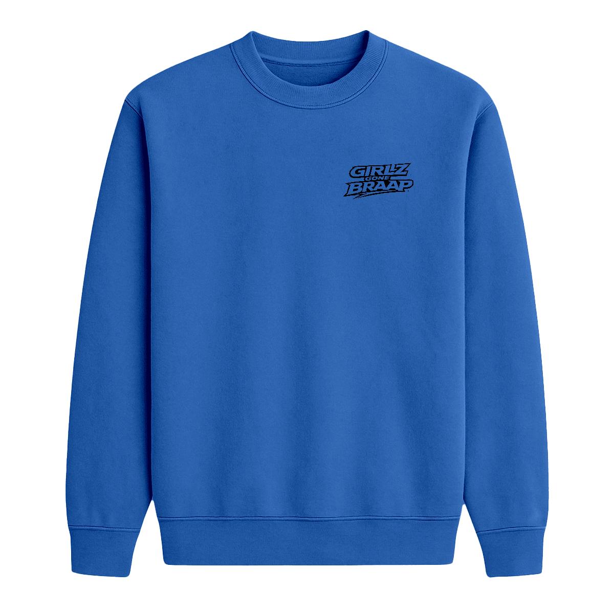 2-wheel drive crewneck - black Logo