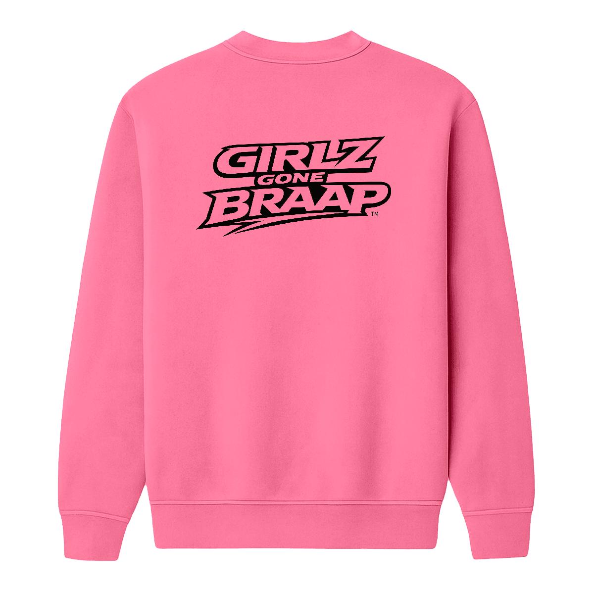 2-wheel drive crewneck - black Logo