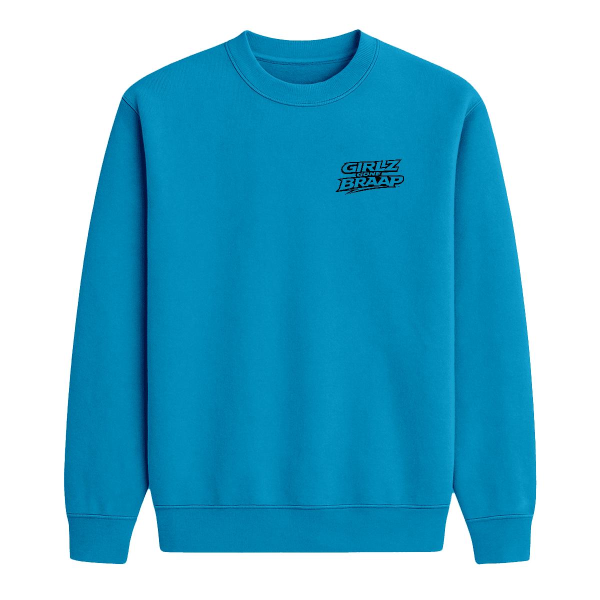 2-wheel drive crewneck - black Logo