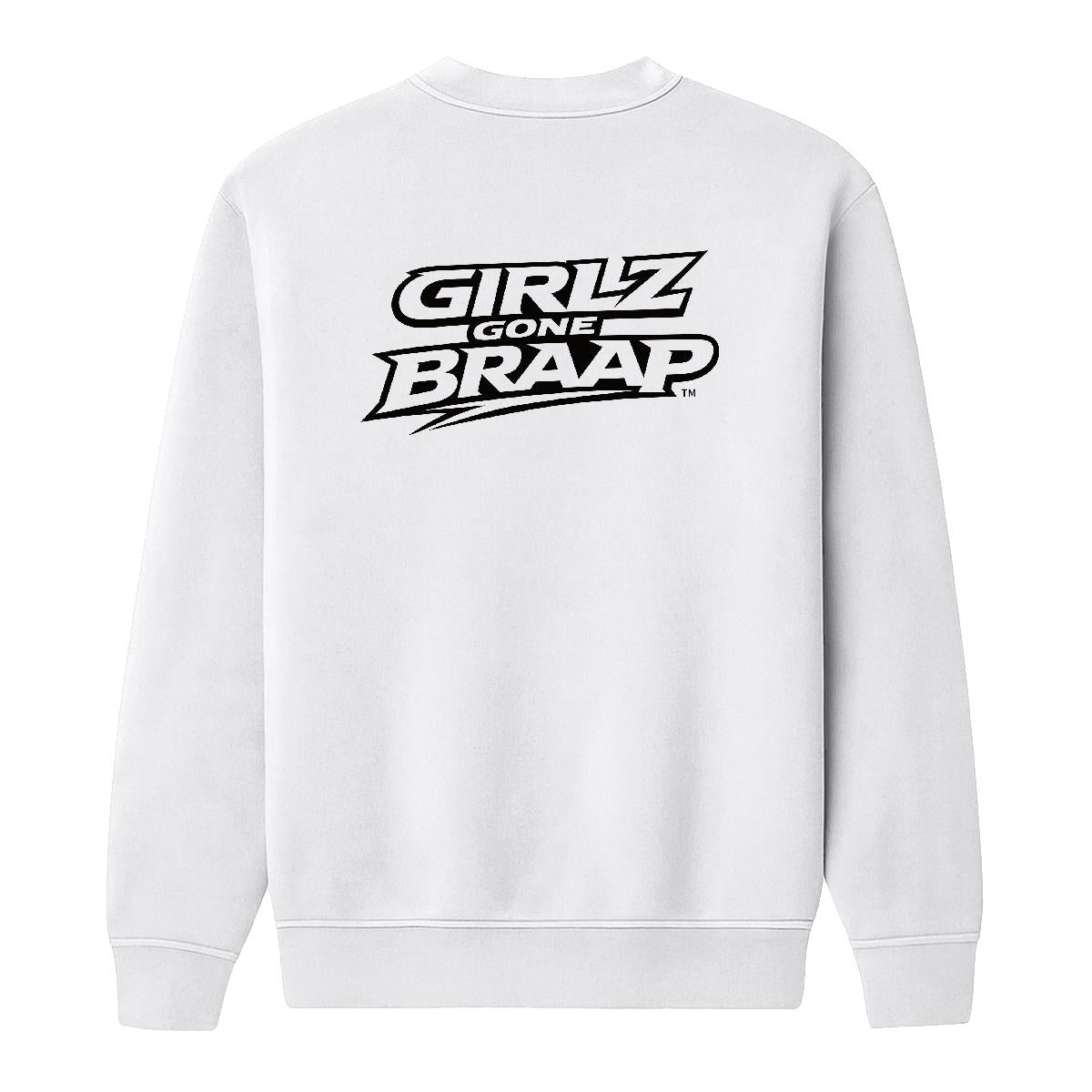 2-wheel drive crewneck - black Logo