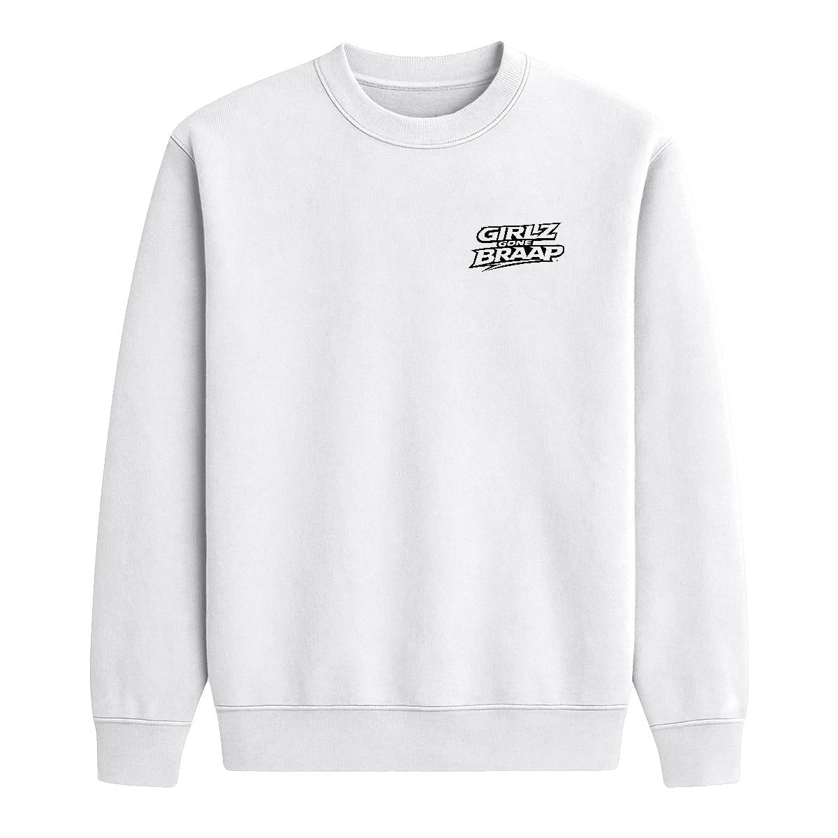 2-wheel drive crewneck - black Logo