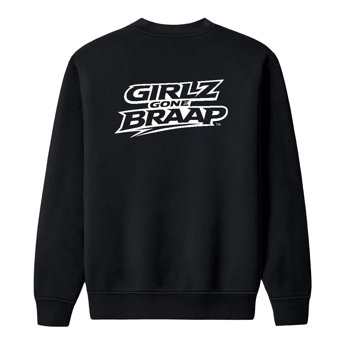 2-wheel drive crewneck - White Logo