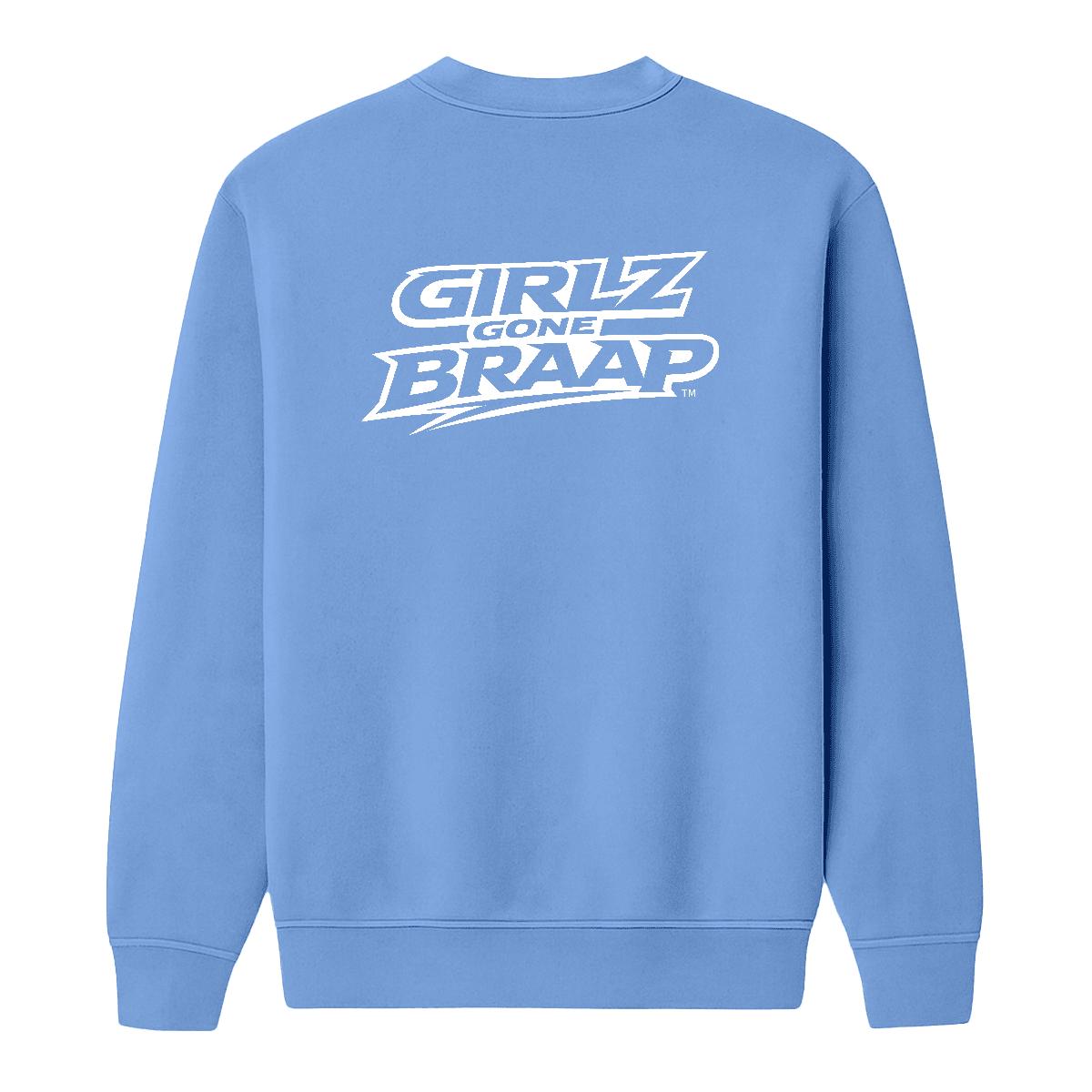 2-wheel drive crewneck - White Logo