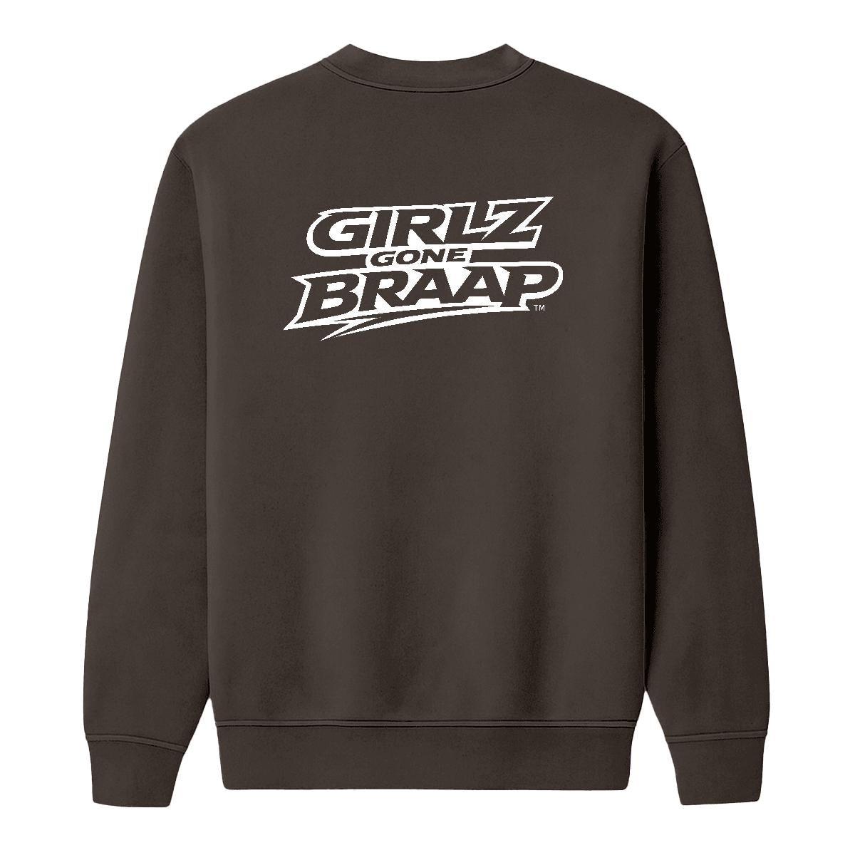2-wheel drive crewneck - White Logo