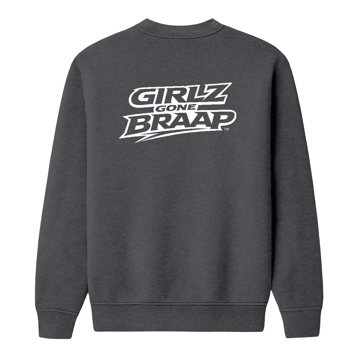 2-wheel drive crewneck - White Logo