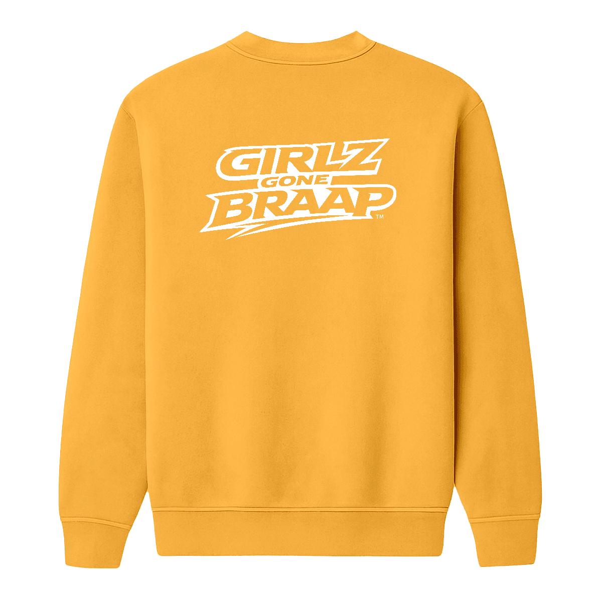 2-wheel drive crewneck - White Logo