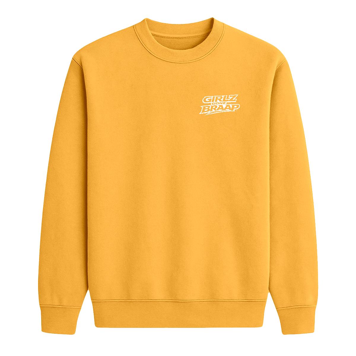 2-wheel drive crewneck - White Logo