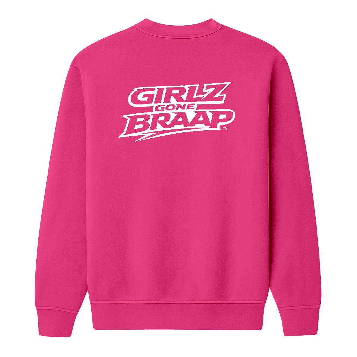 2-wheel drive crewneck - White Logo