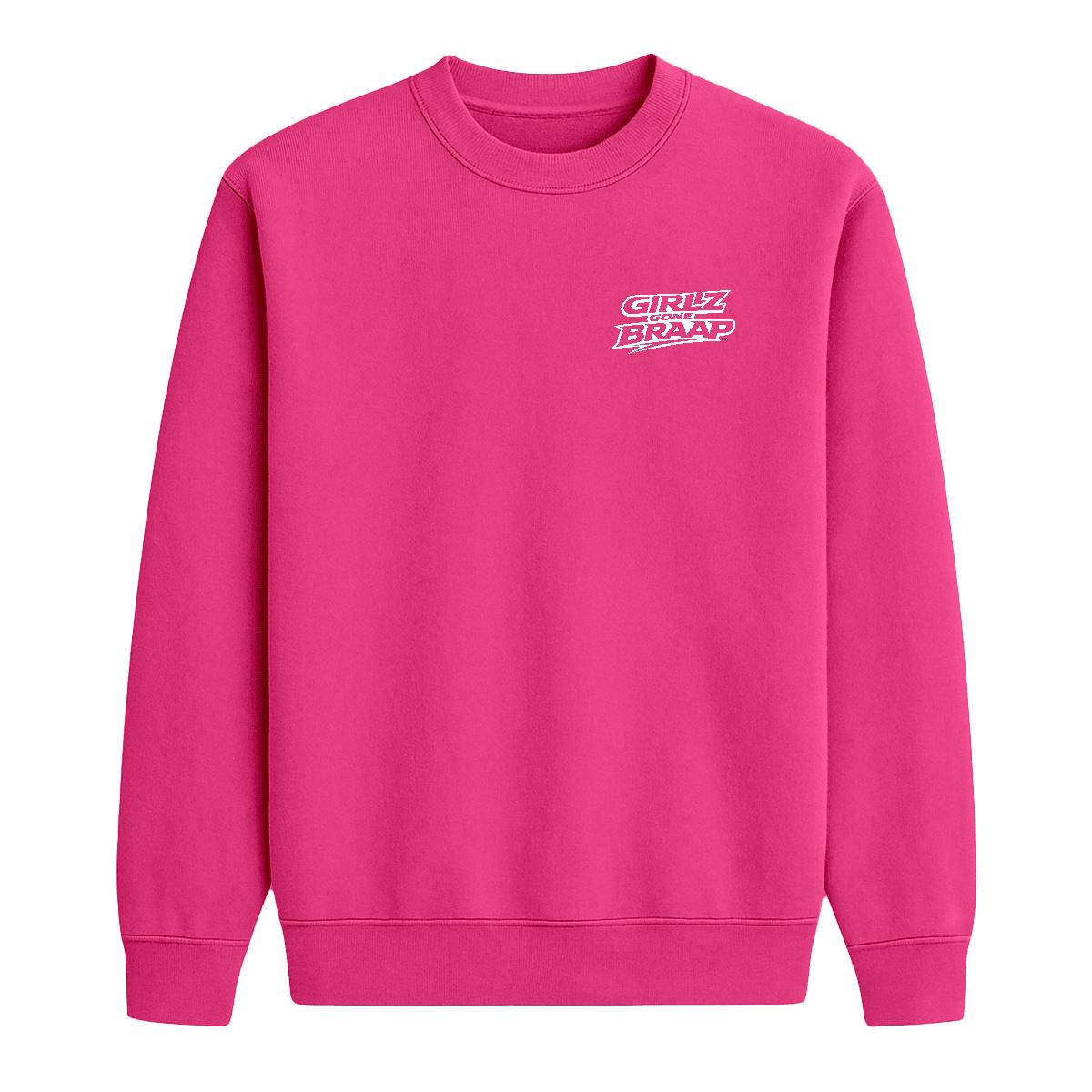 2-wheel drive crewneck - White Logo