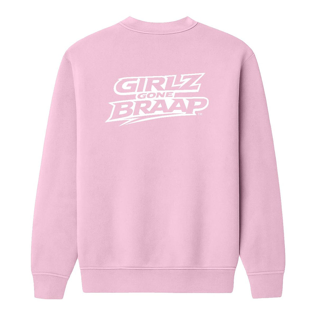 2-wheel drive crewneck - White Logo