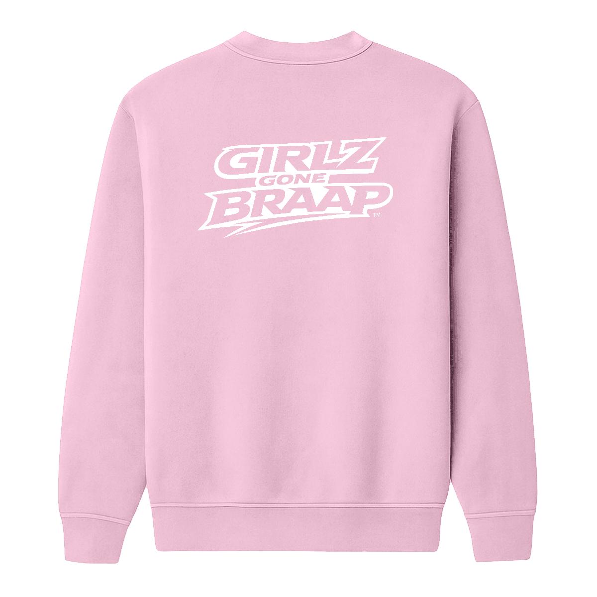 2-wheel drive crewneck - White Logo