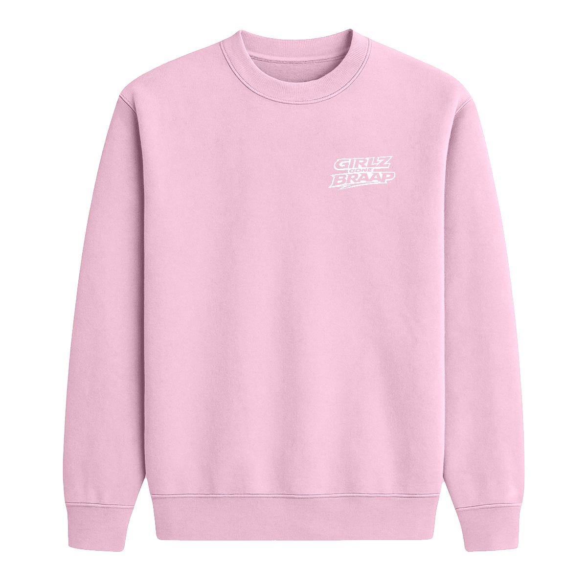 2-wheel drive crewneck - White Logo