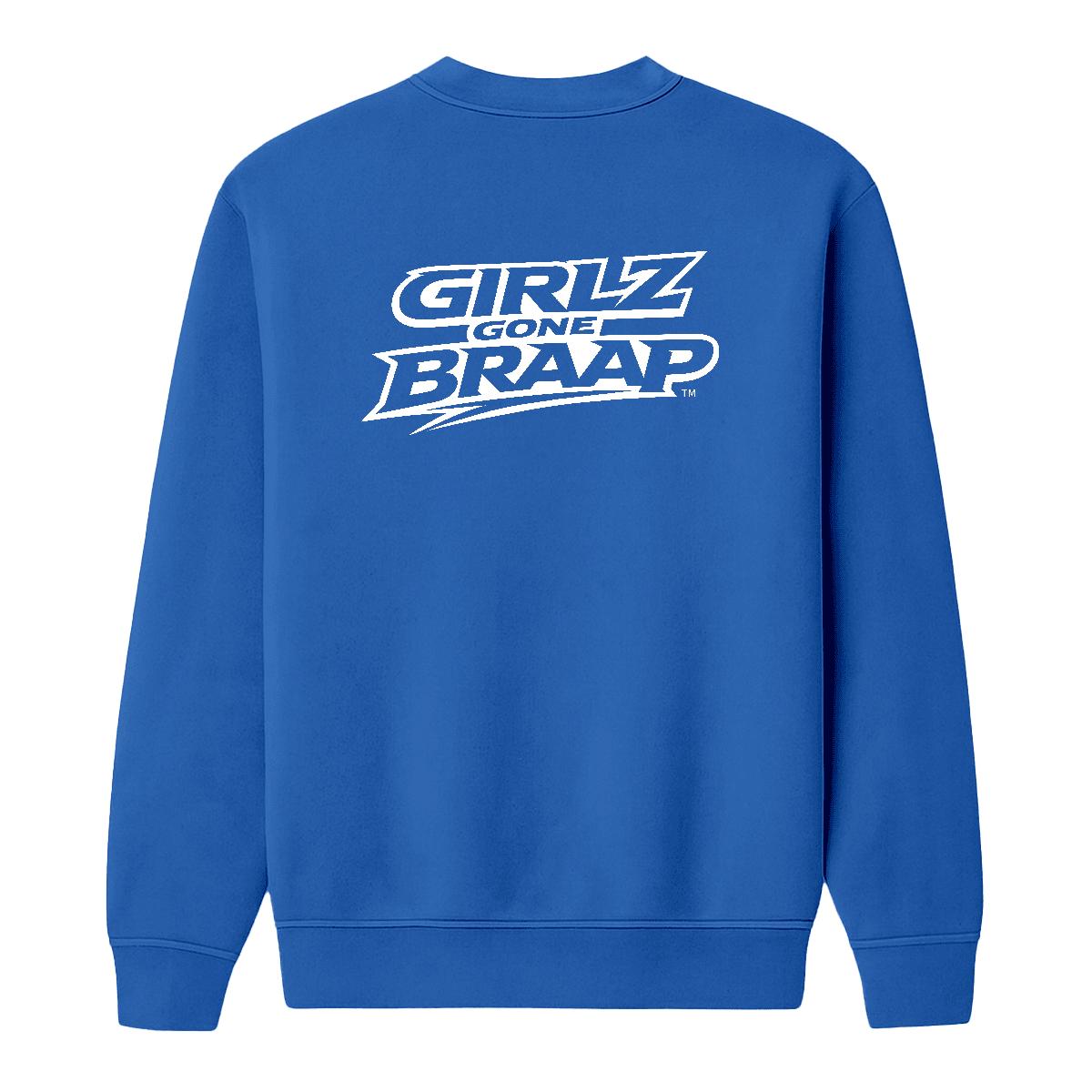 2-wheel drive crewneck - White Logo