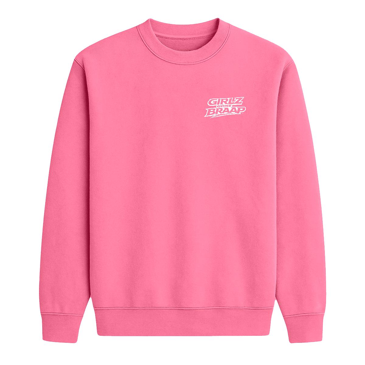 2-wheel drive crewneck - White Logo