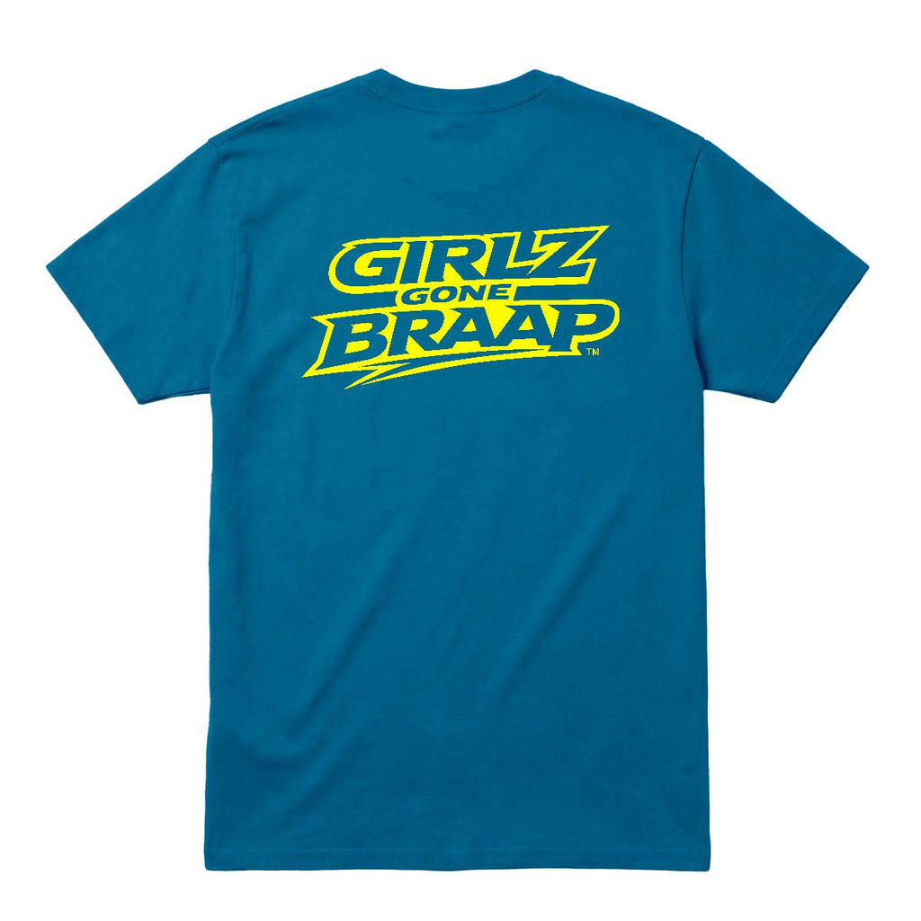 2-wheel drive T - lime yellow logo