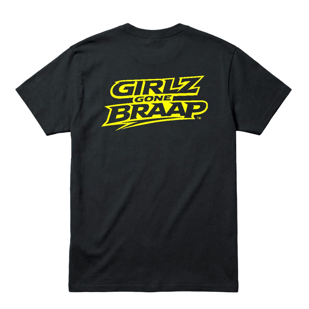 2-wheel drive T - lime yellow logo