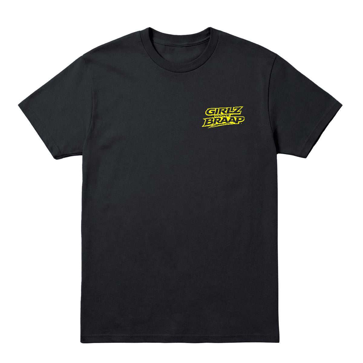 2-wheel drive T - lime yellow logo