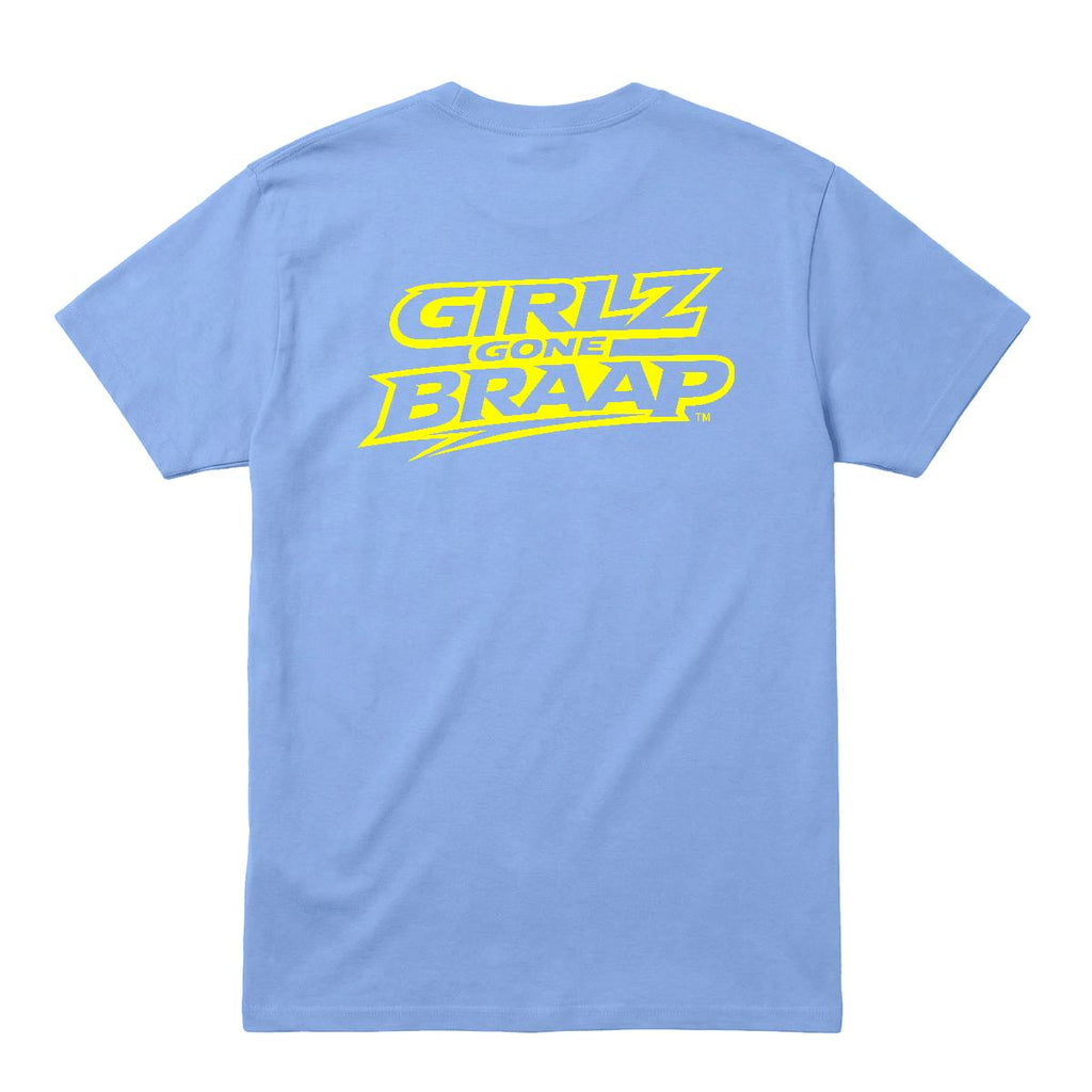 2-wheel drive T - lime yellow logo
