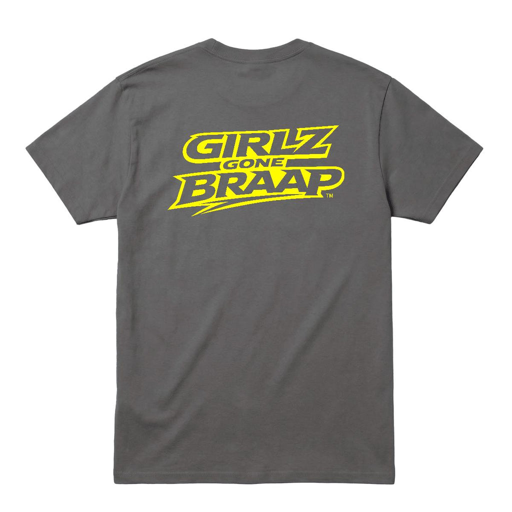 2-wheel drive T - lime yellow logo