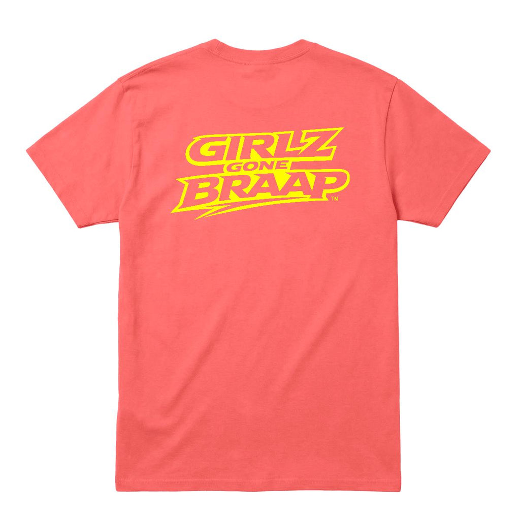 2-wheel drive T - lime yellow logo