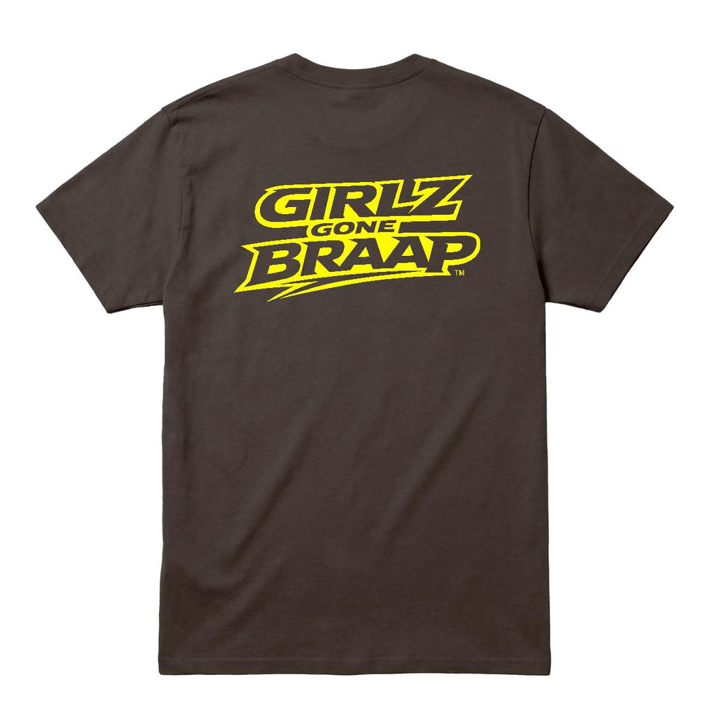 2-wheel drive T - lime yellow logo