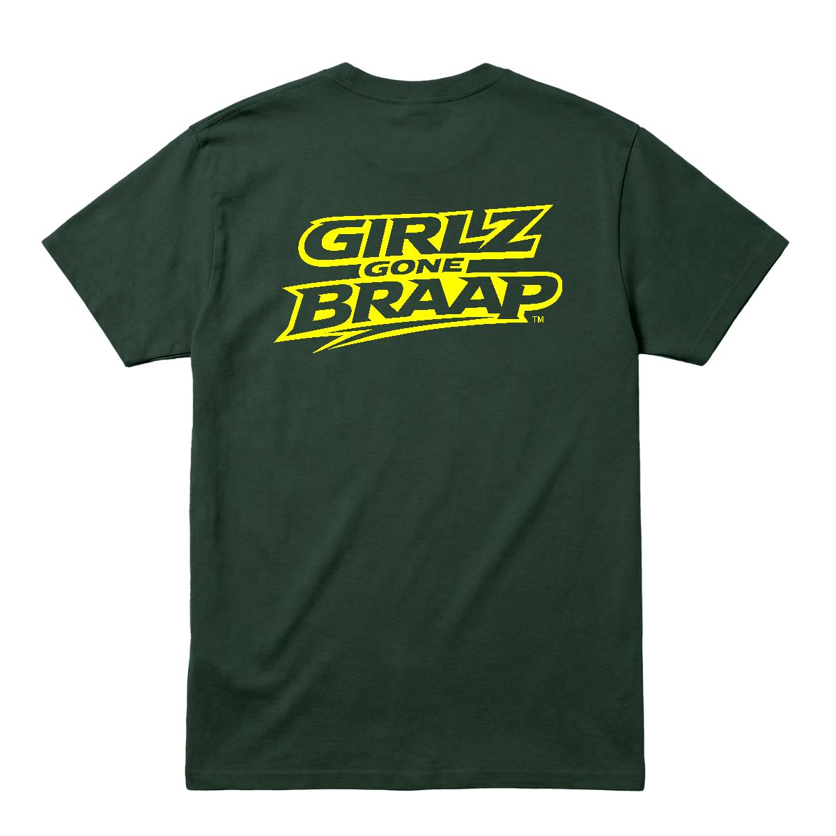 2-wheel drive T - lime yellow logo