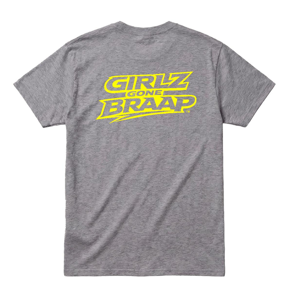 2-wheel drive T - lime yellow logo