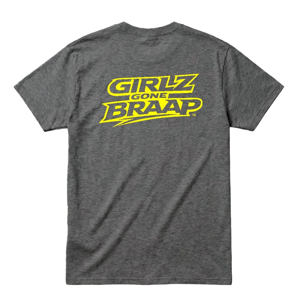 2-wheel drive T - lime yellow logo