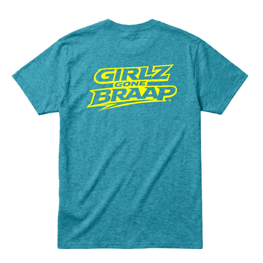 2-wheel drive T - lime yellow logo