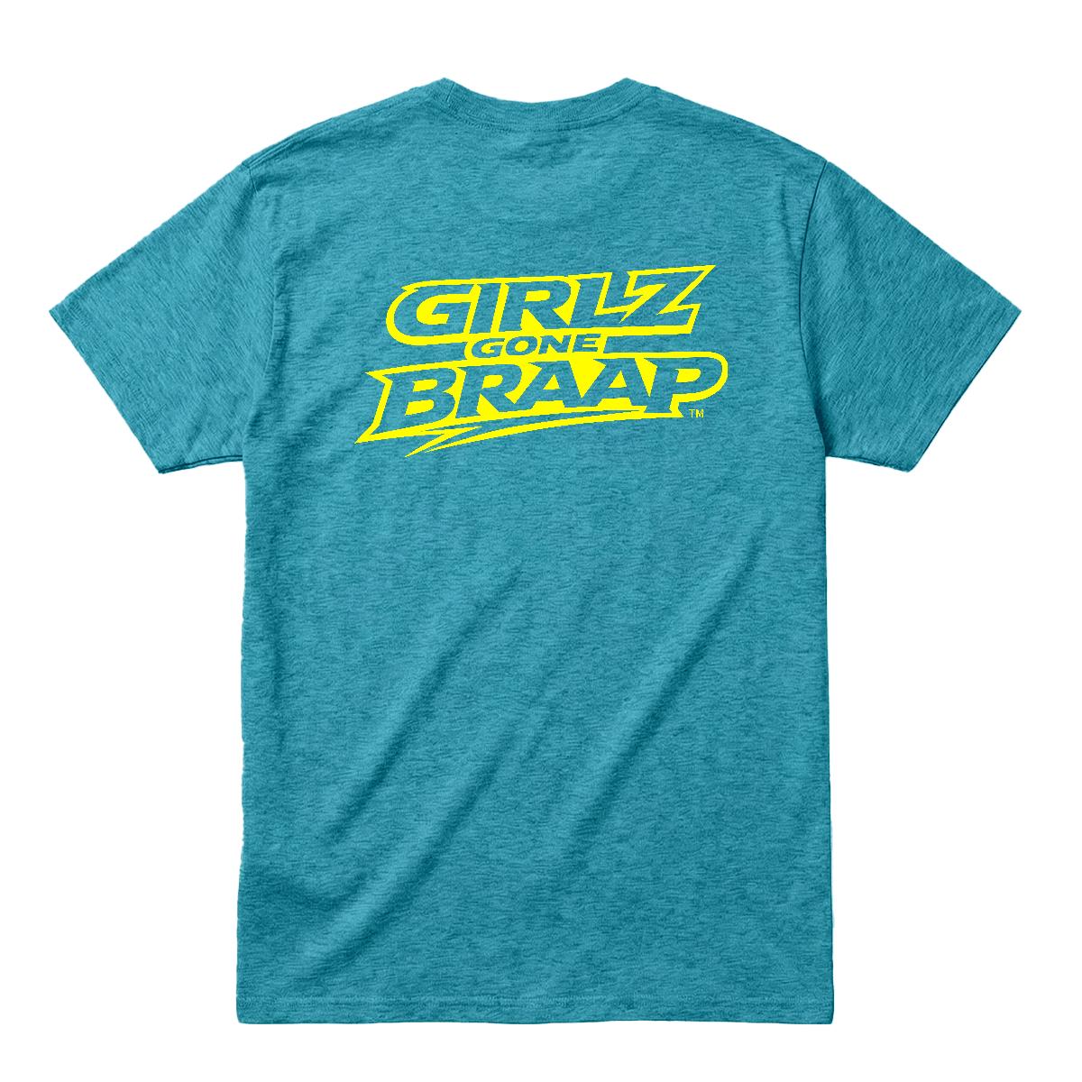2-wheel drive T - lime yellow logo