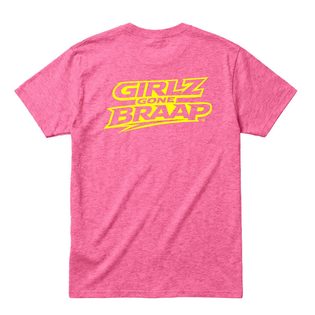 2-wheel drive T - lime yellow logo