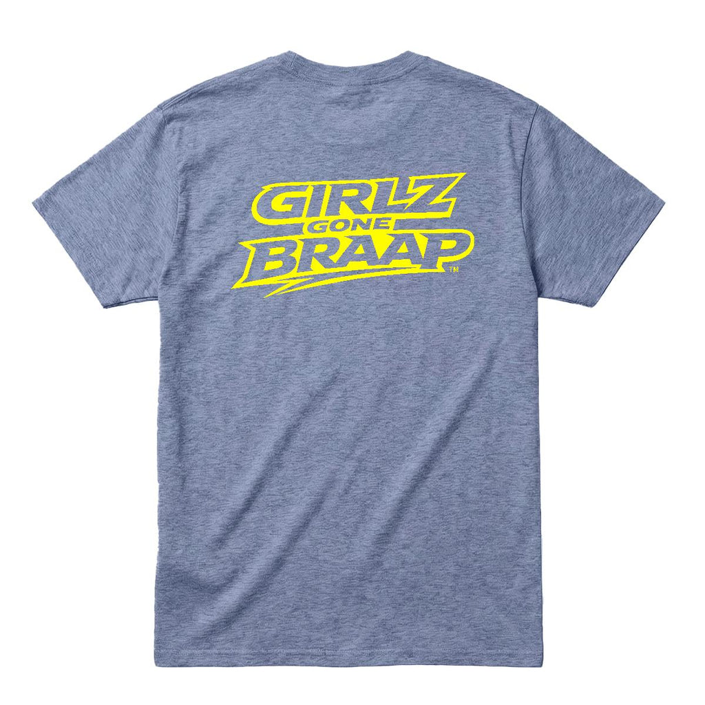 2-wheel drive T - lime yellow logo