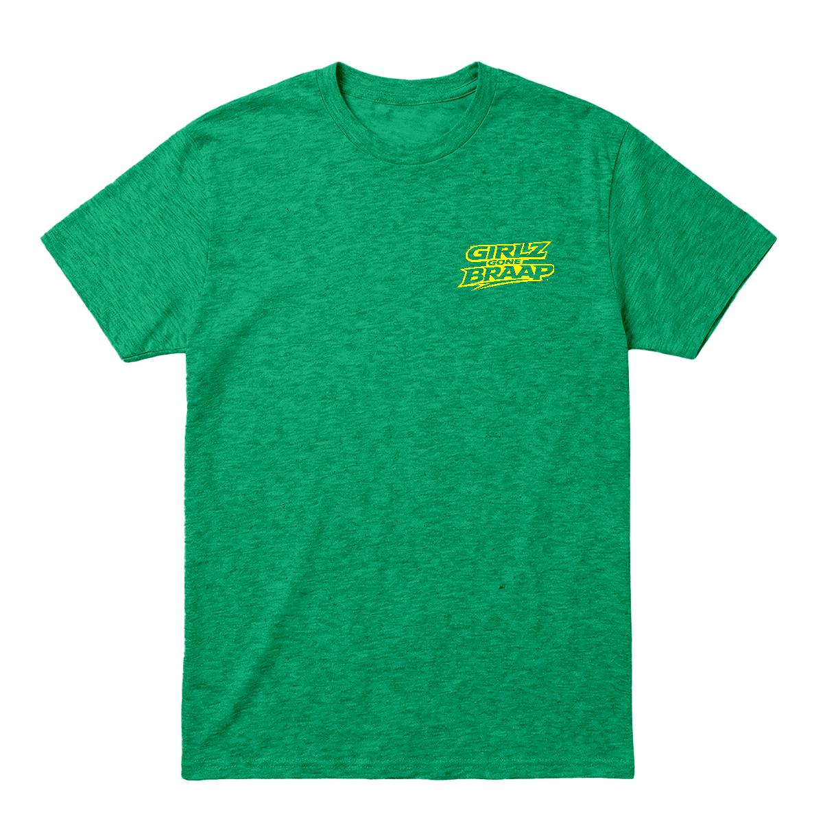 2-wheel drive T - lime yellow logo