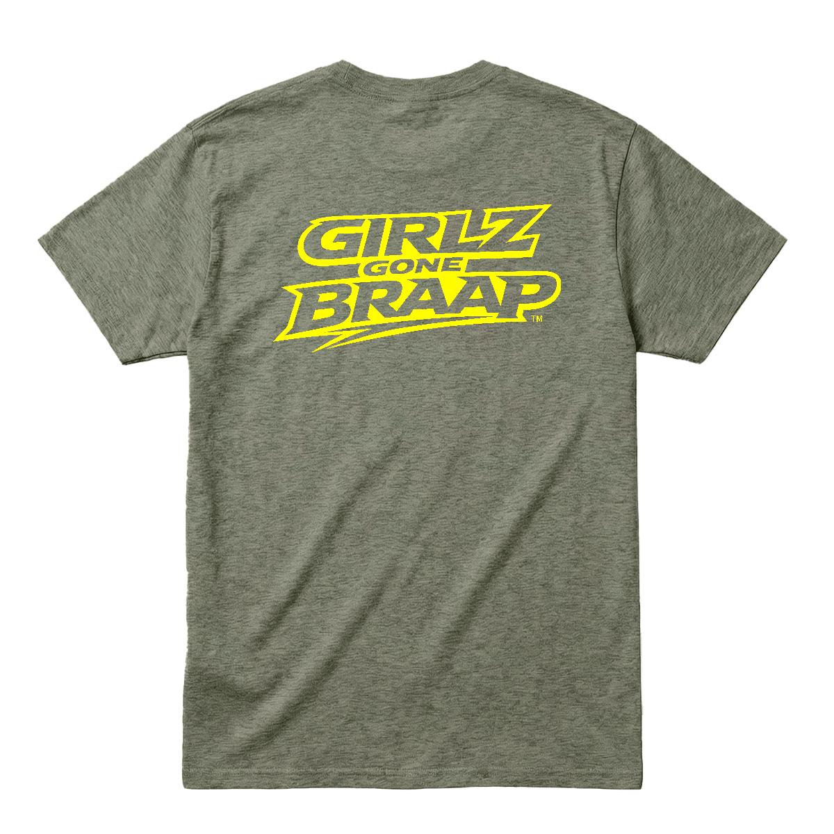 2-wheel drive T - lime yellow logo