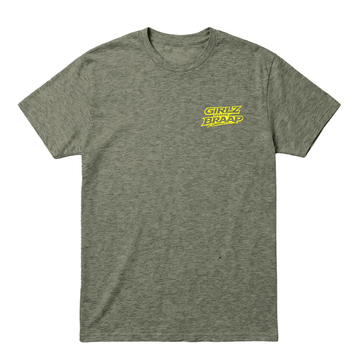 2-wheel drive T - lime yellow logo