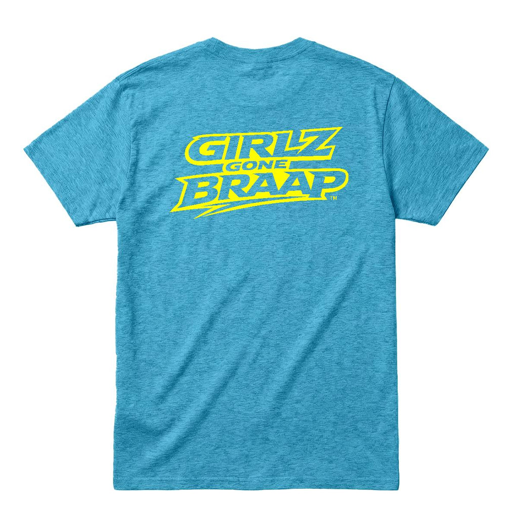 2-wheel drive T - lime yellow logo