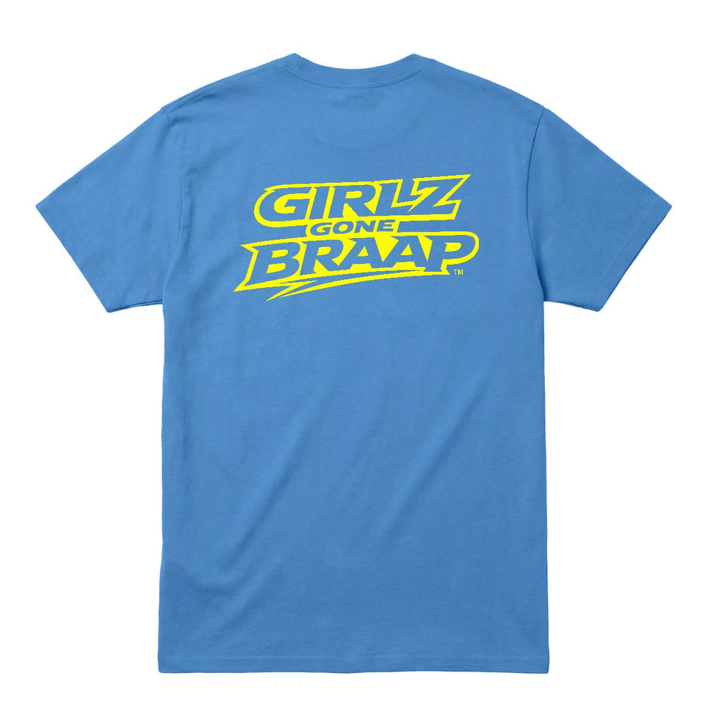 2-wheel drive T - lime yellow logo