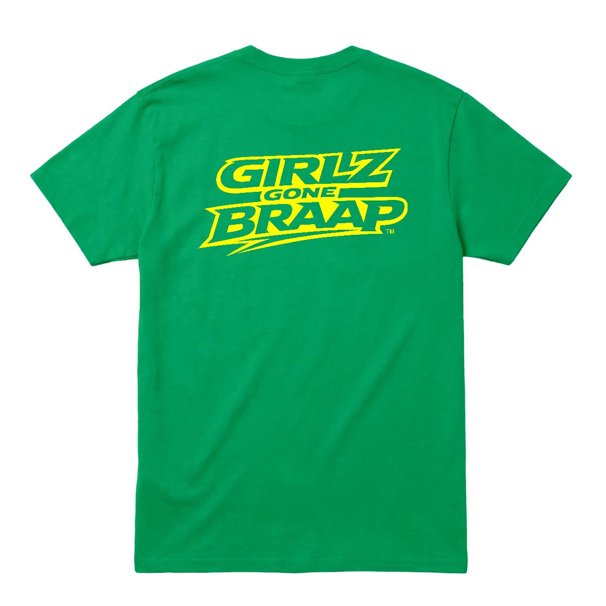 2-wheel drive T - lime yellow logo
